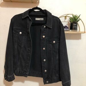 Topshop MOTO Oversized Denim Jacket